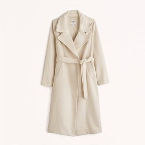 Abercrombie & Fitch Wool Blend Coat